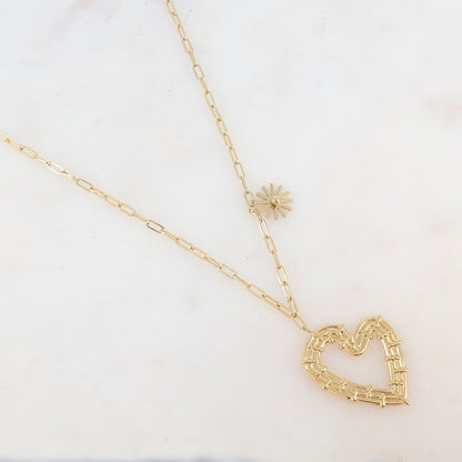 Collier avec cœur