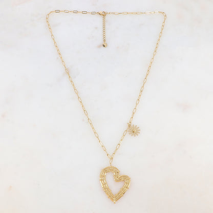 Collier avec cœur