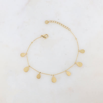 Bracelet avec pampilles gouttes