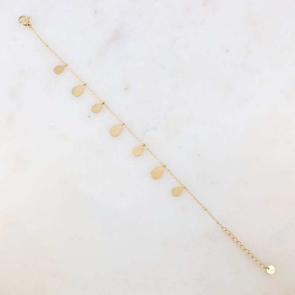 Bracelet avec pampilles gouttes