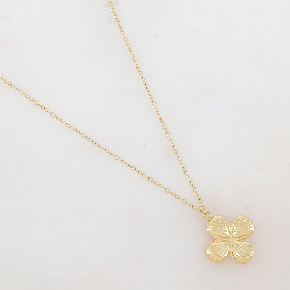 Collier avec pendentif fleur (40+5CM)