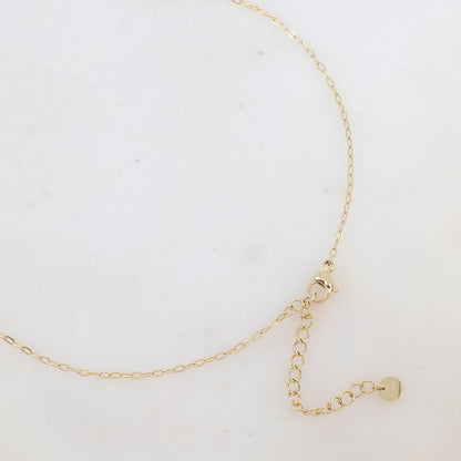 Collier sur chaîne avec maille et pendentif étoile (40+5CM)