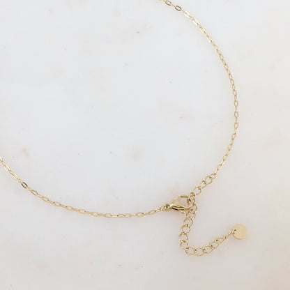 Sautoir avec pendentif en pierre naturelle ovale (60+5CM)