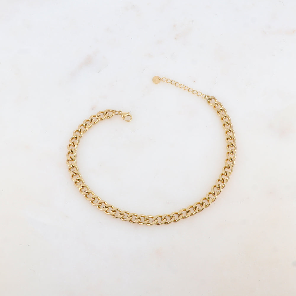 Chaîne de cheville en maille (23+5CM)