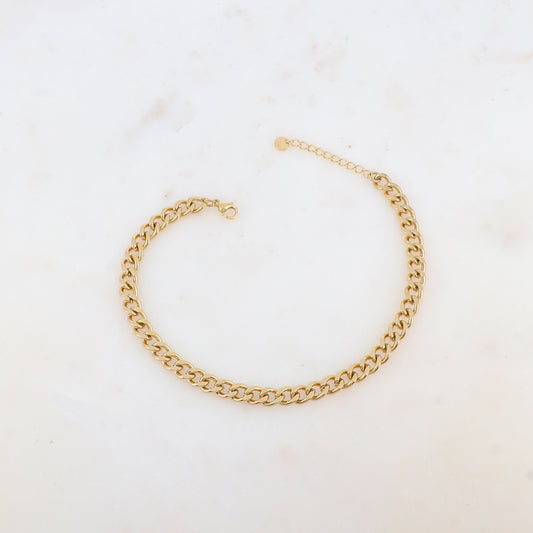 Chaîne de cheville en maille (23+5CM)