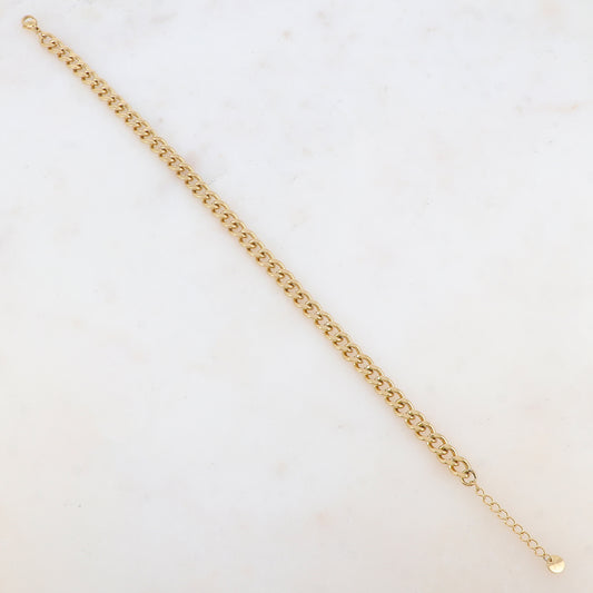 Chaîne de cheville en maille (23+5CM)