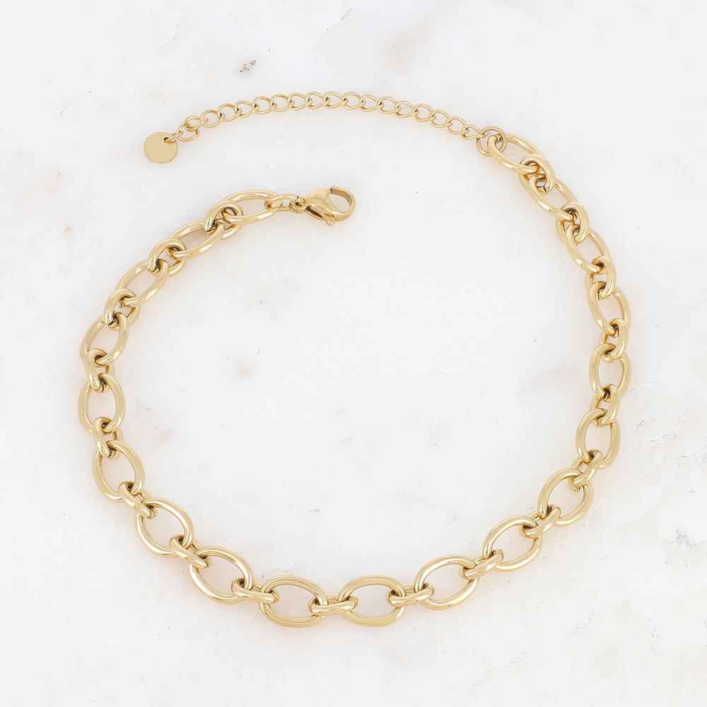Chaîne de cheville en maille (22.5+5CM)