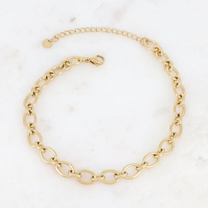 Chaîne de cheville en maille (22.5+5CM)