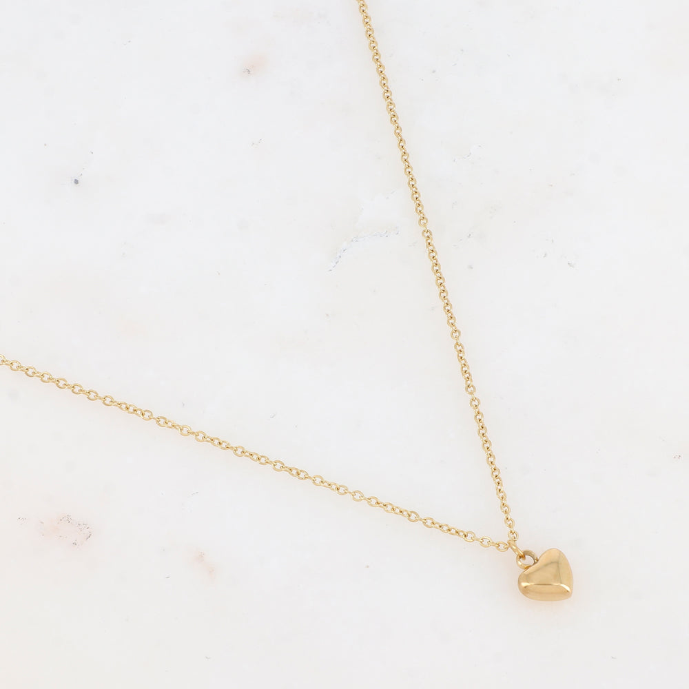 Collier avec cœur (38+7CM)