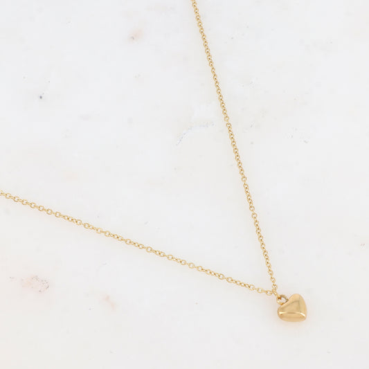 Collier avec cœur (38+7CM)