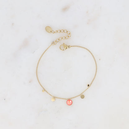 Bracelet - orné de cristaux de Swarovski® PP20 - Electric orange delite