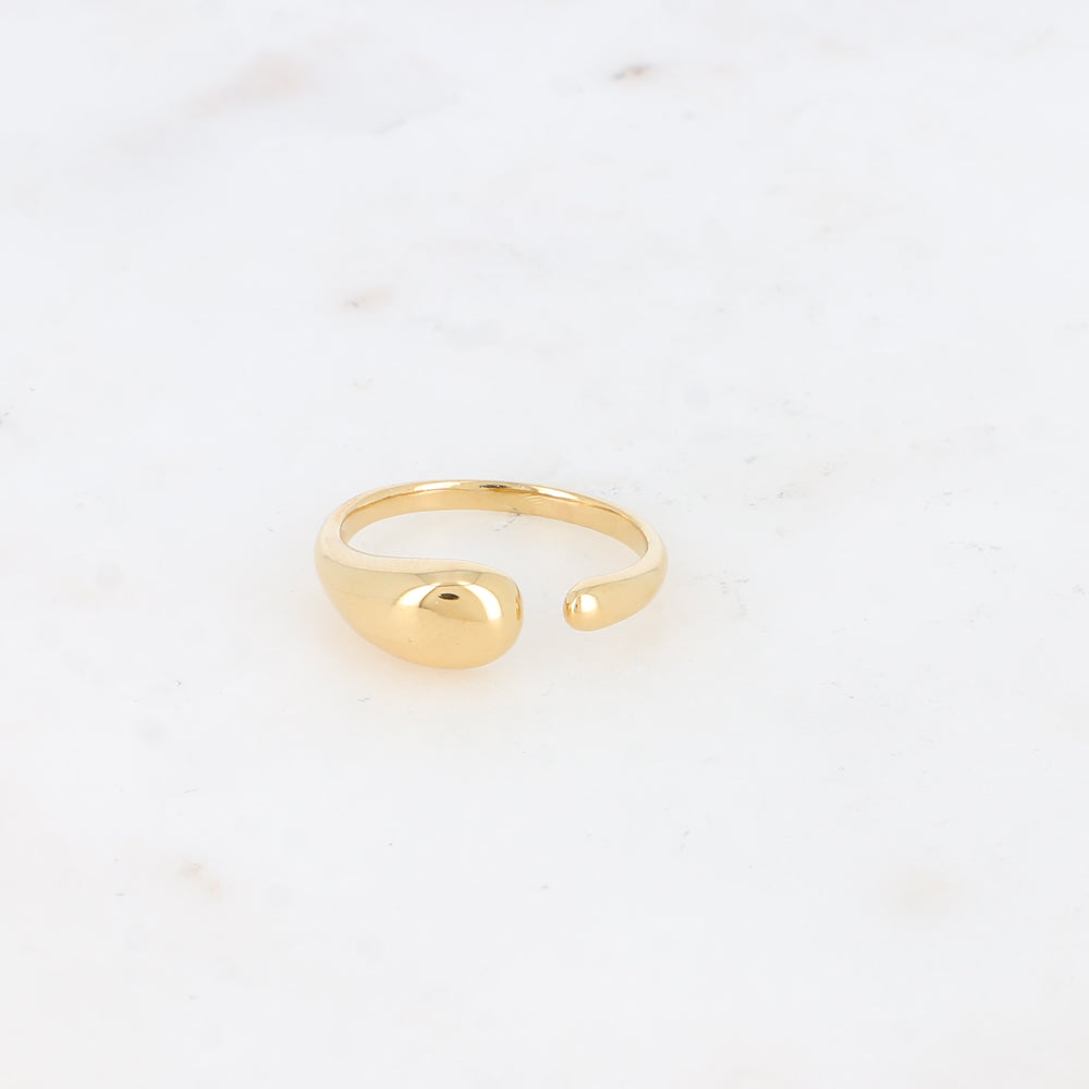 Bague ouverte - formes arrondies