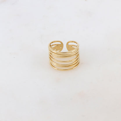 Bague multirangs ajustable
