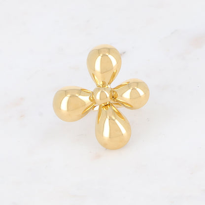 Bague avec fleur