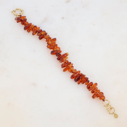 Bracelet avec perles en résine