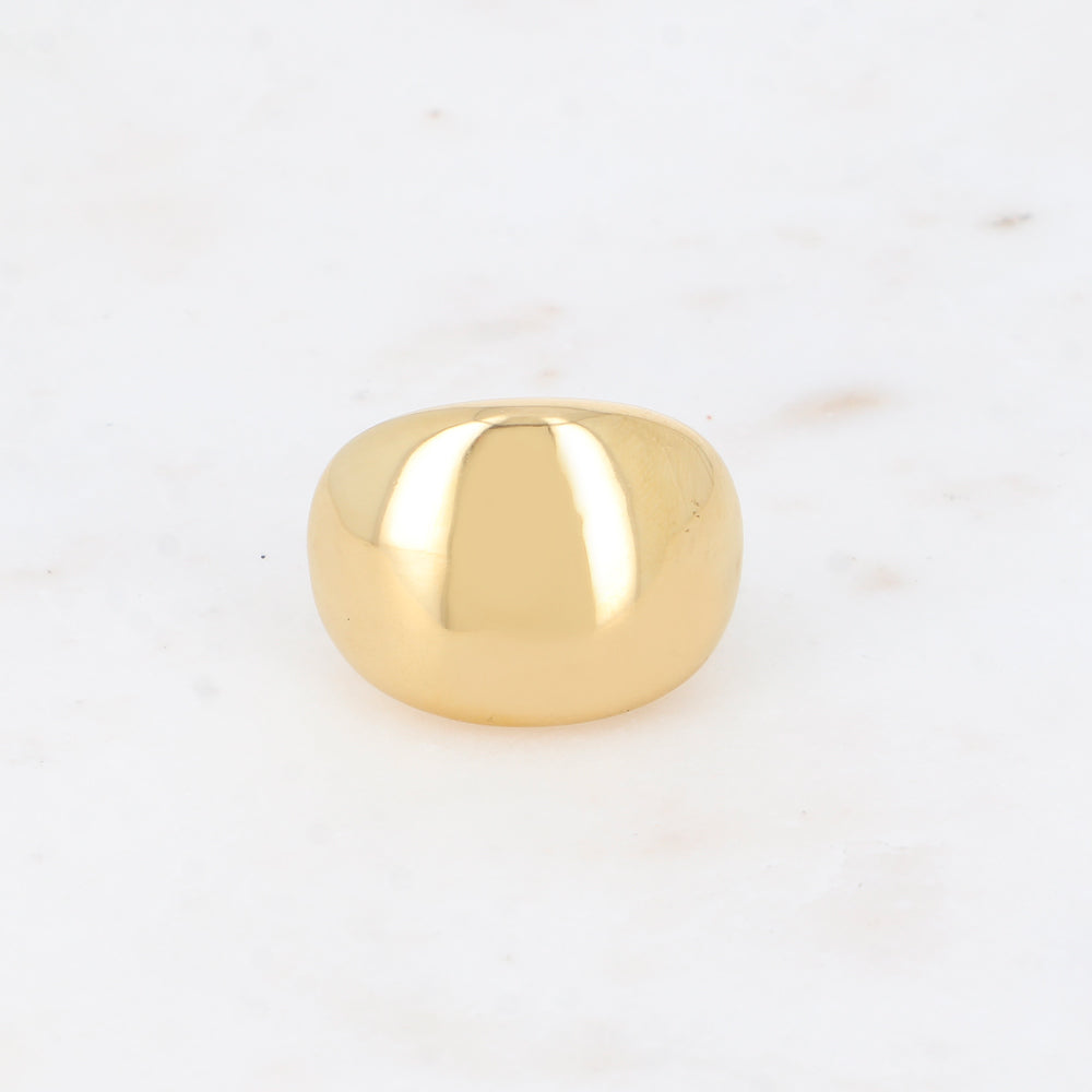 Bague - ovale arrondi, miroir
