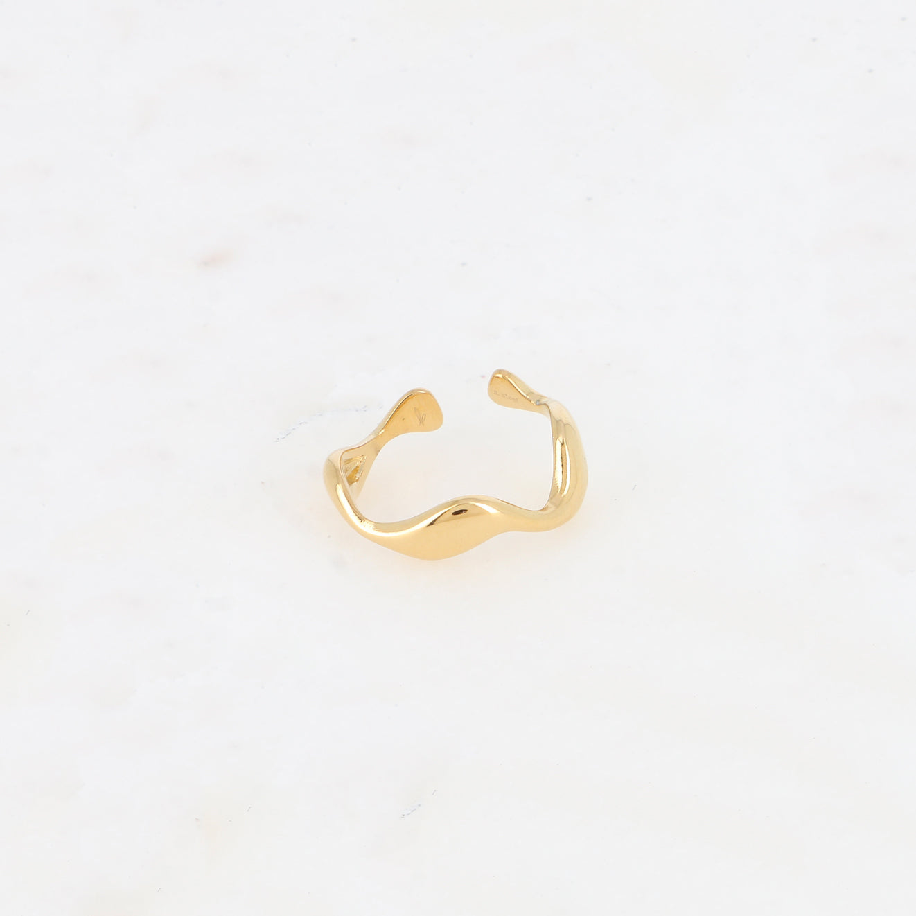 Bague - anneau ondulé