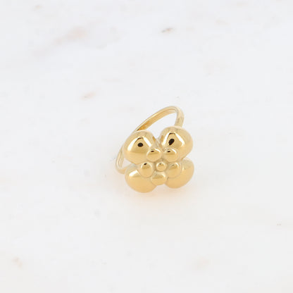 Bague fine - motif fleur