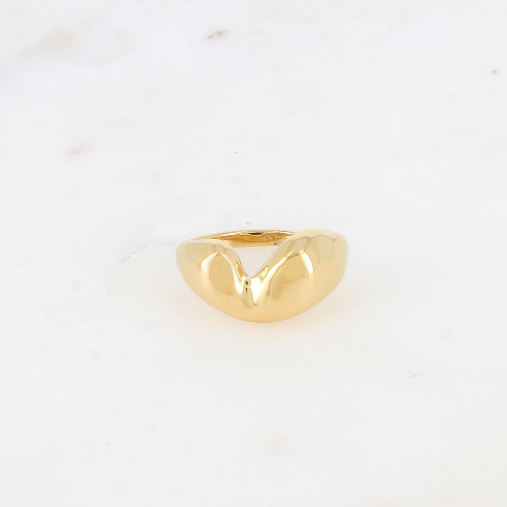 Bague - anneau ondulé