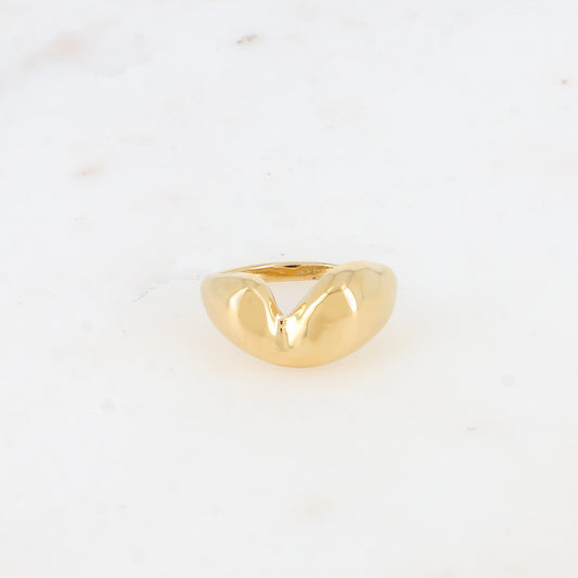 Bague - anneau ondulé