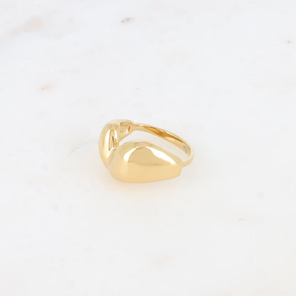 Bague - anneau ondulé