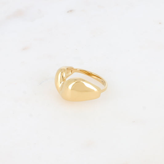 Bague - anneau ondulé