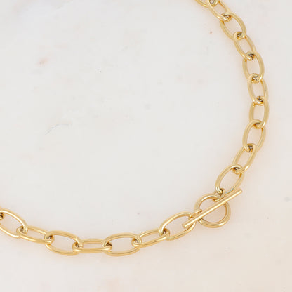 Collier en maille (45+5CM)
