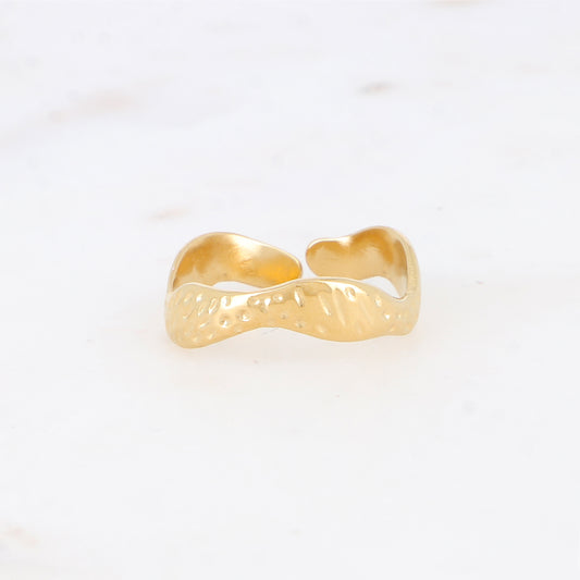 Bague martelée