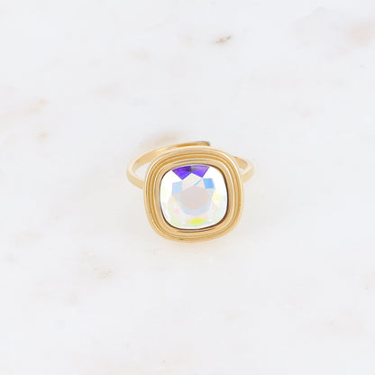 Bague - cristaux 10mm