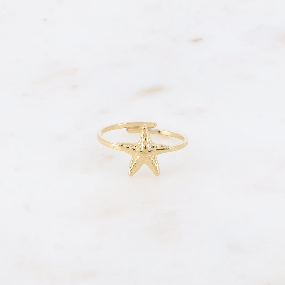 Bague - grande étoile de mer