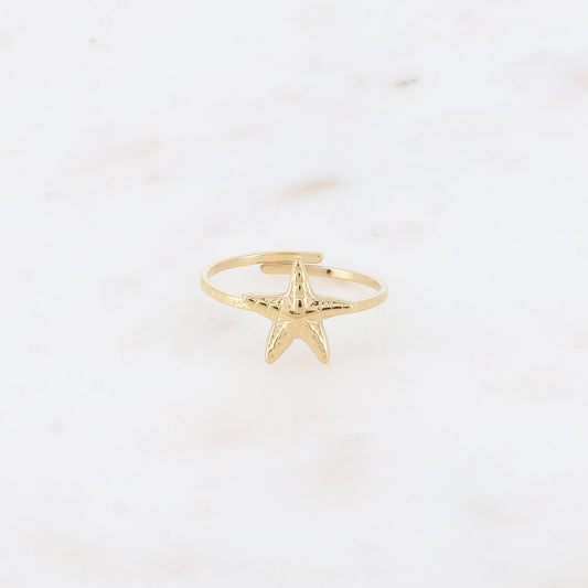 Bague - grande étoile de mer