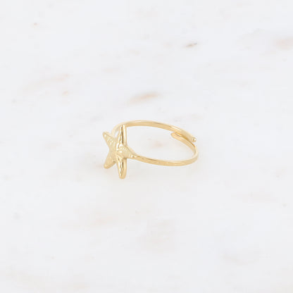 Bague - grande étoile de mer