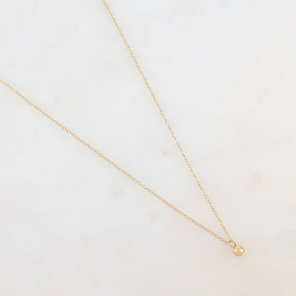 Collier avec pendentif boule 45+5 cm