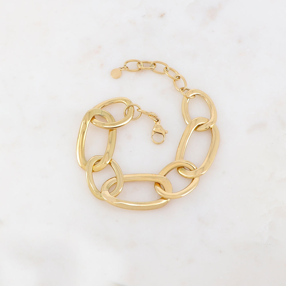 Bracelet avec jeu de mailles