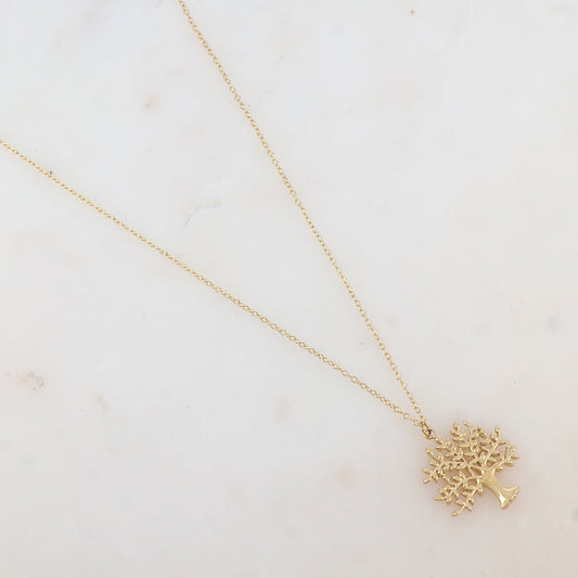 Collier avec pendentif arbre de vie (40+5CM)