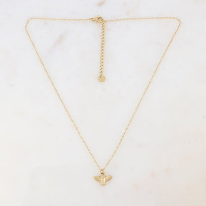 Collier avec pendentif oiseau (40+5CM)