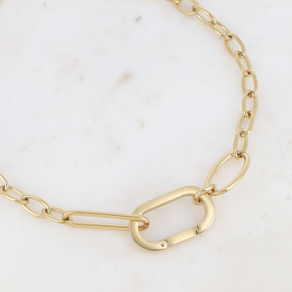 Collier en jeu de maille (42+7CM)