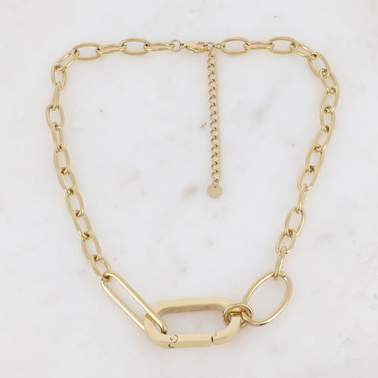 Collier en jeu de maille (42+7CM)