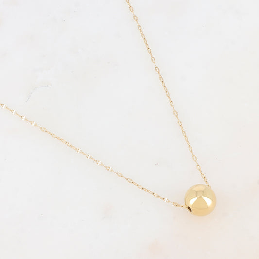 Collier avec une boule (40+5CM)