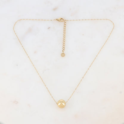 Collier avec une boule (40+5CM)