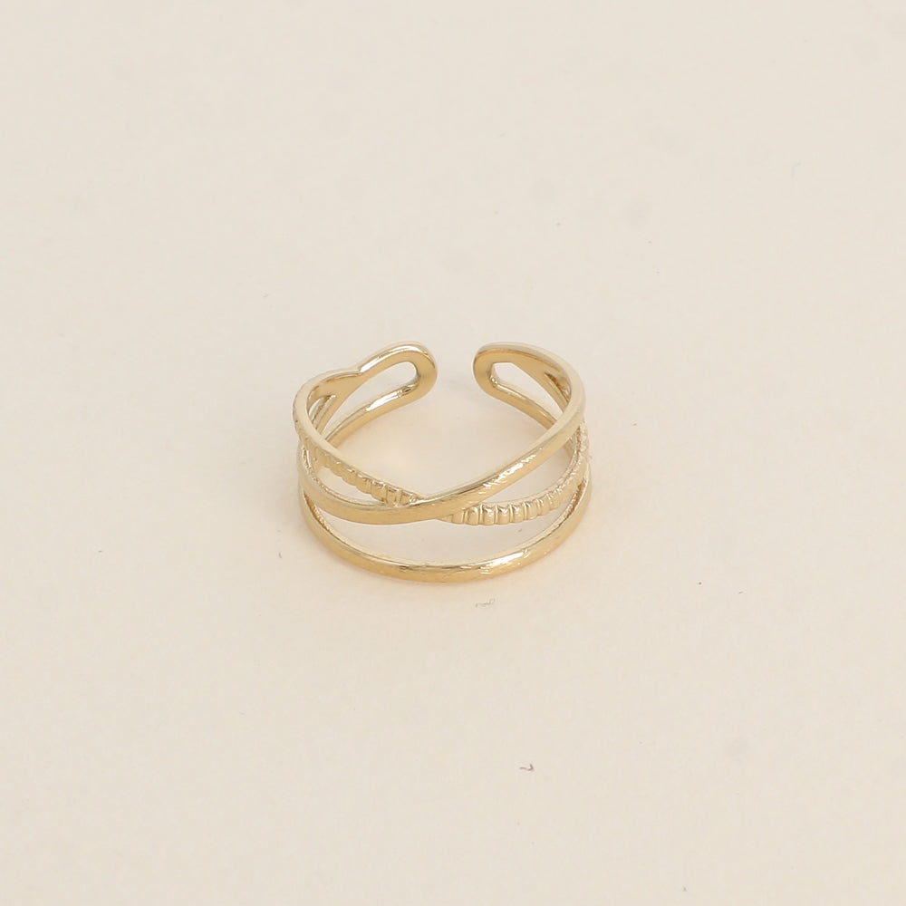 Bague - 3 anneaux entrecroisés