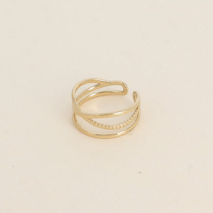 Bague - 3 anneaux entrecroisés