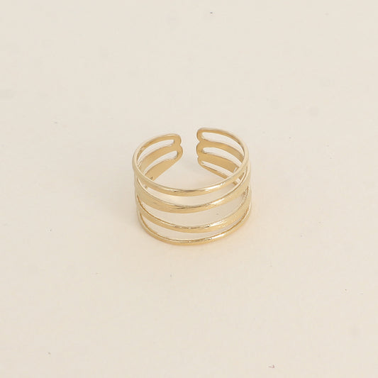 Bague - 4 anneaux entrecroisés