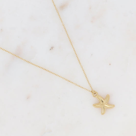 Collier avec étoile de mer (40+5CM)