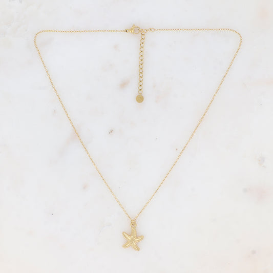 Collier avec étoile de mer (40+5CM)