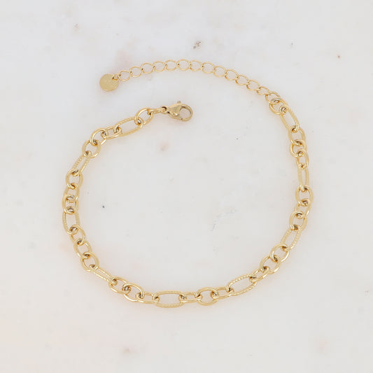 Chaîne de cheville en maille (21+5CM)