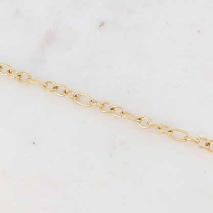 Chaîne de cheville en maille (21+5CM)