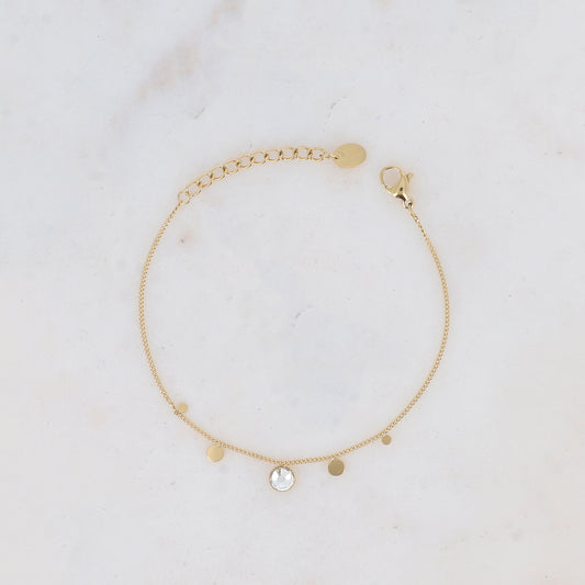 Bracelet - orné de cristaux de Swarovski® PP20 - Crystal