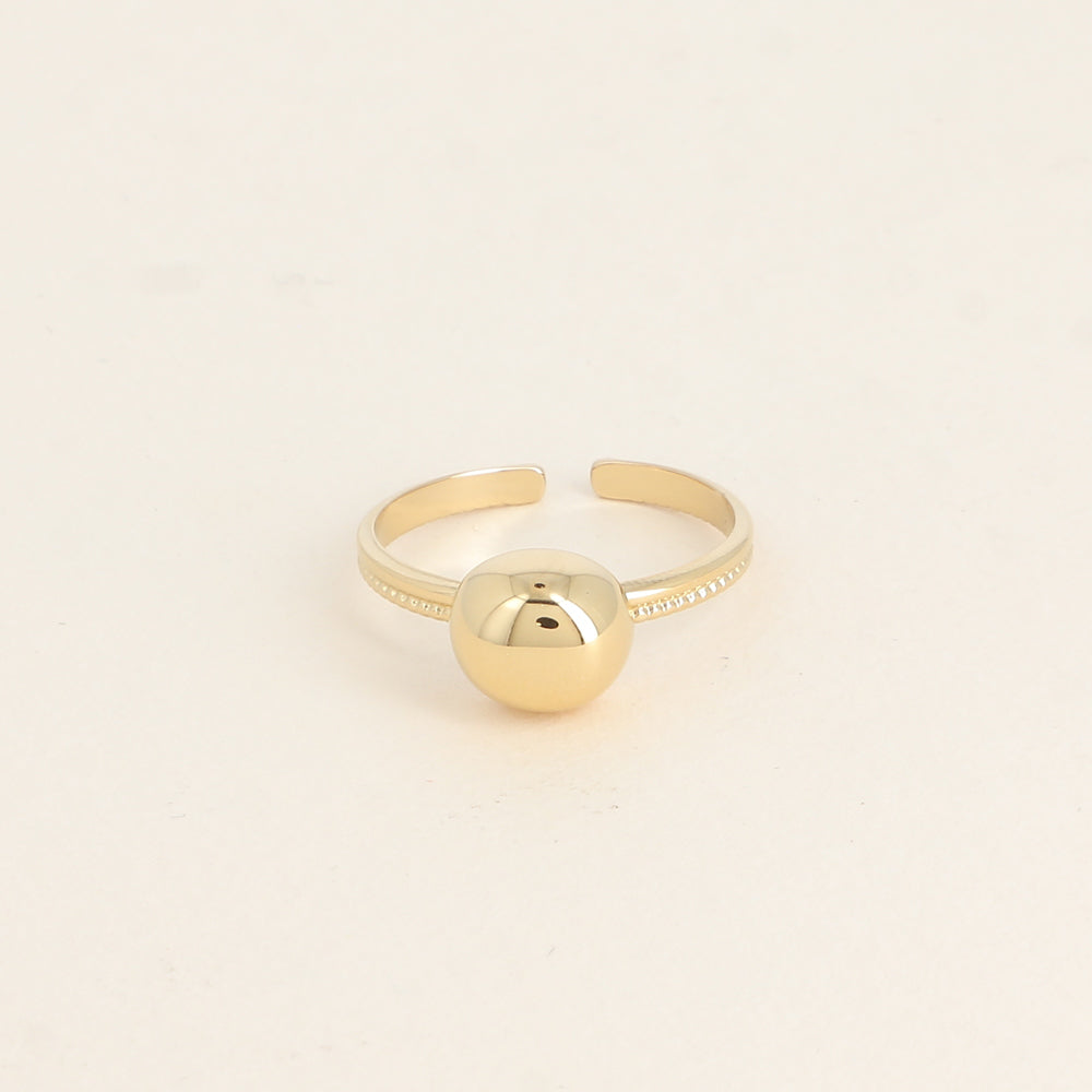 Bague - petit rond bombé