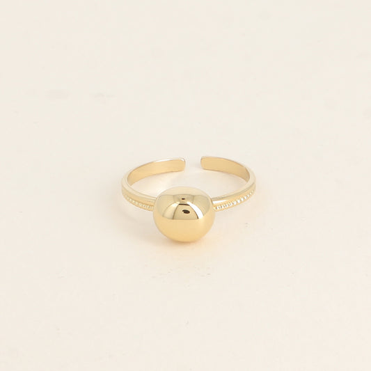 Bague - petit rond bombé